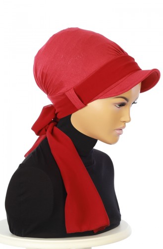 Chiffon Schal Bonnet B0038-3-7 Weinrot 0038-3-7