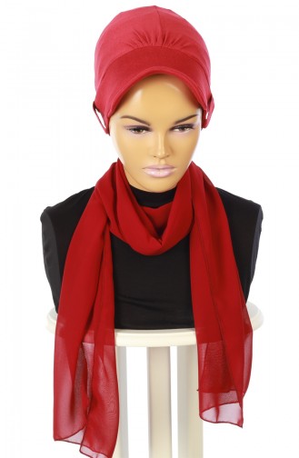 Claret Red Underscarf 0038-3-7