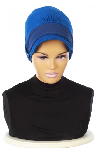 Chiffon Schal Bonnet  B0038-4-16 Saks 0038-4-16