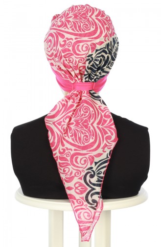 Practical Turban HT0065-10-1 Fuchsia 0065-10-1