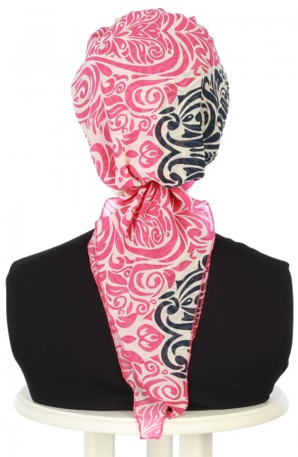 Turban Prêt HT0065-10-1 Fuchsia 0065-10-1