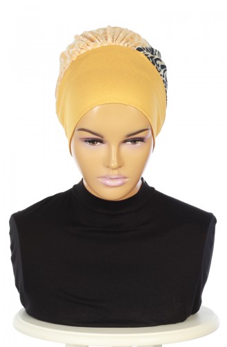 Practical Turban HT0065-11-S Hardal Sarı 0065-11-S