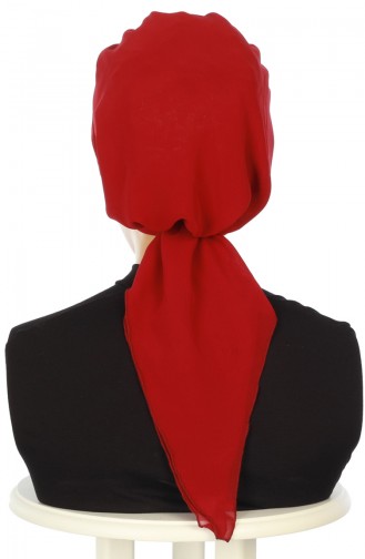 Practical Turban HT0065-3-7 Claret Red 0065-3-7