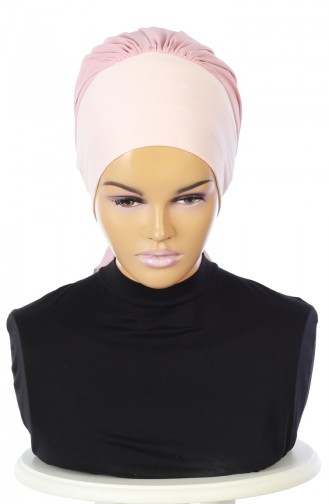 Turban Prêt HT0065-7-11 Poudre 0065-7-11