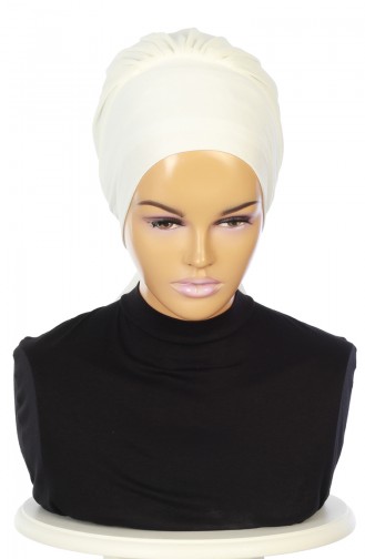 Cream Ready to wear Turban 0065-8-22