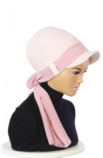 Chiffon Schal Bonnet B0038-7-11 Puder 0038-7-11