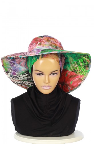 Bonnet Avec Chapeau à Motifs SP001-01 Corail 001-01