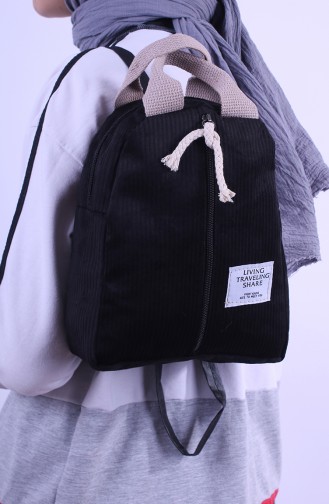 Lady Backpack ERD16-01 Black 16-01
