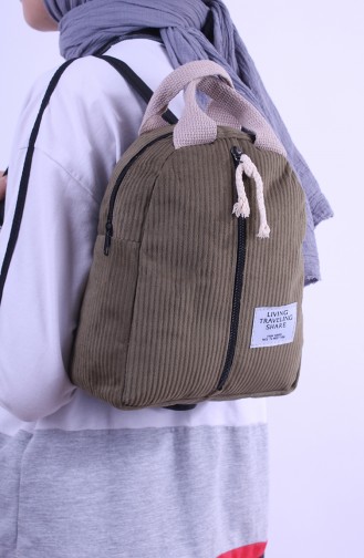 Sac à Dos Pour Femme ERD16-05 Vert Khaki 16-05