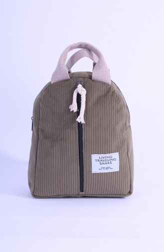 Sac à Dos Pour Femme ERD16-05 Vert Khaki 16-05