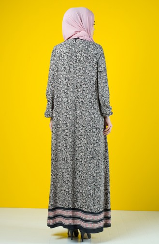 Robe Hijab Noir 8190-02