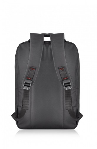 European Bag 00001 Black Fabric Backpack 0500001103912