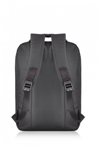 European Bag 00001 Black Fabric Backpack 0500001103912