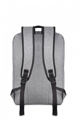 European Bag 00002 Gray Fabric Backpack 0500002104912