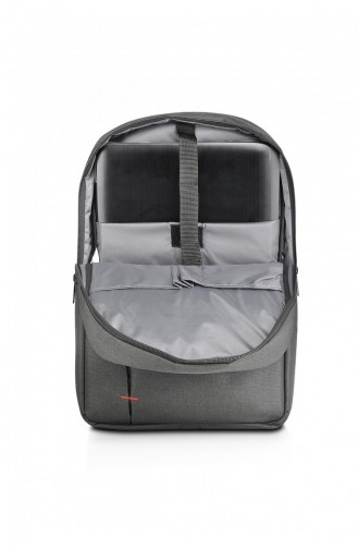 European Bag 00015 Black Fabric Backpack 0500015103912