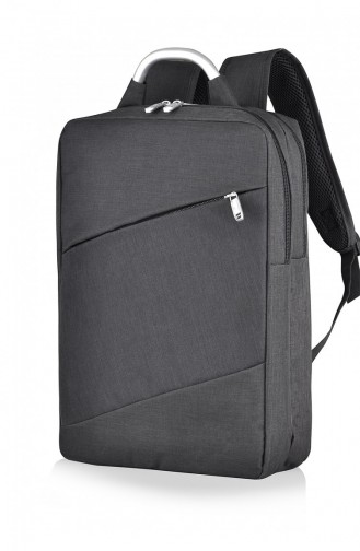 European Bag 00020 Anthracite Fabric Backpack 0500020105912