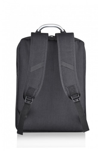 European Bag 00020 Anthracite Fabric Backpack 0500020105912