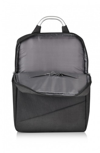European Bag 00020 Anthracite Fabric Backpack 0500020105912