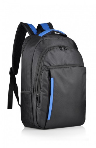 European Bag 00023 Black Fabric Backpack 0500023103912