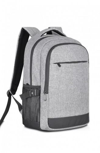 Avrupa Tasche 00901 Grau Rucksack aus Stoff 0500901104912