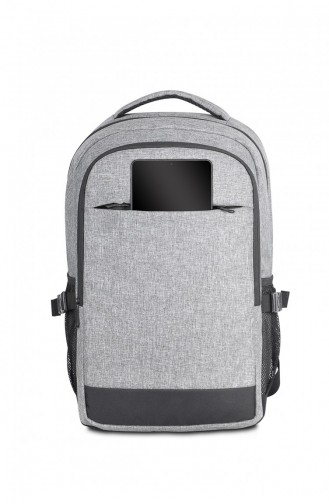 Avrupa Tasche 00901 Grau Rucksack aus Stoff 0500901104912