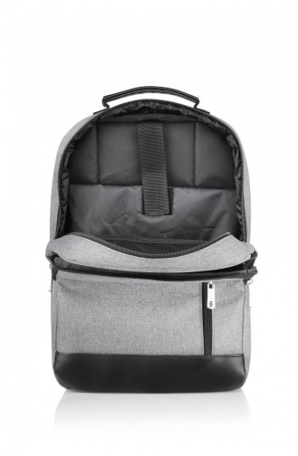 European Bag 01905 Gray Fabric Backpack 0501905104912
