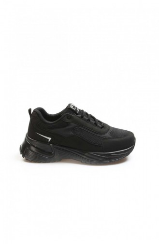 Fast Step Spor Ayakkabı Siyah Sneaker Ayakkabı 865Za5029
