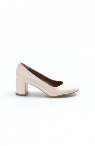 Fast Step Chaussures à Talons Beige Chaussure à Talon Épais 629Za3050303 629ZA305-0303-16777219