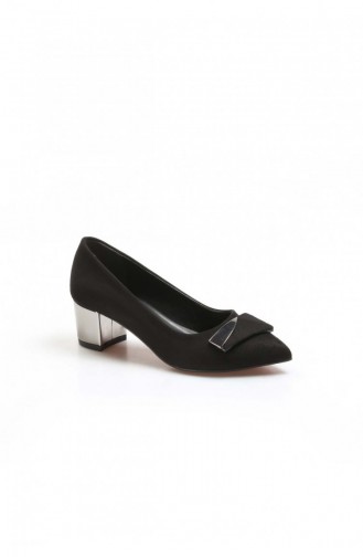 Black High-Heel Shoes 629ZA039-156-16781290