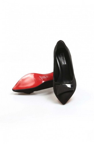 Black High-Heel Shoes 629ZA039-156-16781290