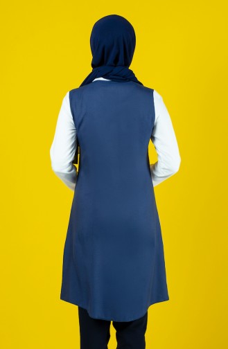 Navy Blue Tuniek 8119-07