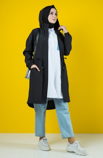 Black Raincoat 6846-01