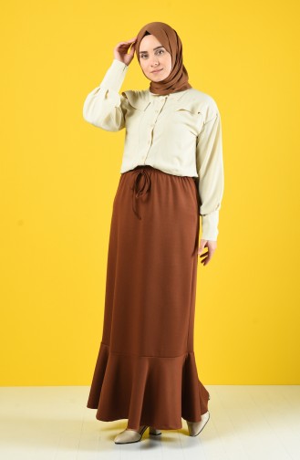 Tan Skirt 8116-04