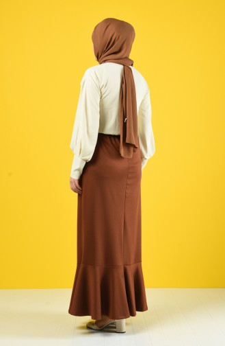 Tan Skirt 8116-04