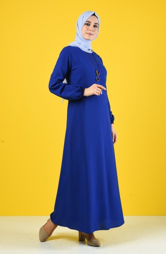 Saxon blue İslamitische Jurk 10146-03