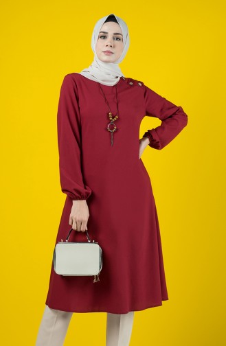 Claret red Tuniek 10147-03