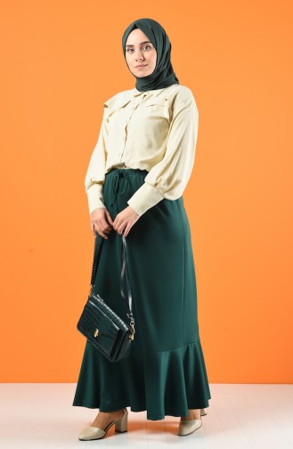 Emerald Green Skirt 8116-02