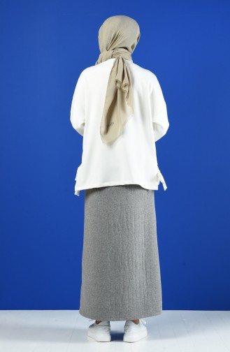 Gray Skirt 4161-02