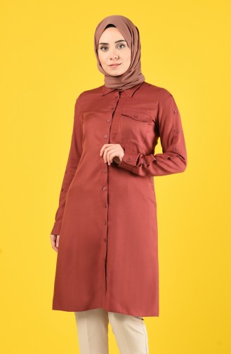 Dark Dusty Rose Tuniek 8120-01