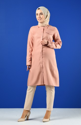 Buttoned Tunic with Pockets 8120-05 Powder 8120-05