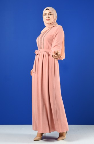 Powder Hijab Dress 9Y3958800-02