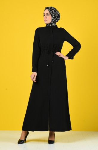 Black Abaya 6848-01