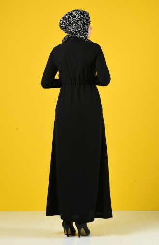 Black Abaya 6848-01