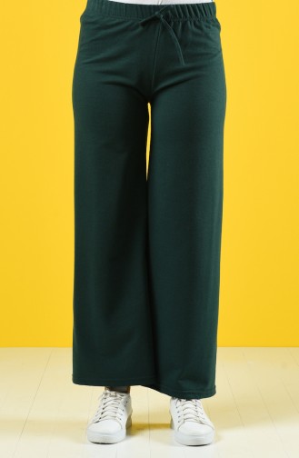 Pantalon Large 8108-13 Vert émeraude 8108-13