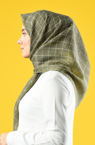 Khaki Hoofddoek 2465-12