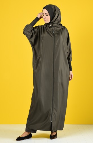 Abaya Pratique 1010-03 Khaki 1010-03