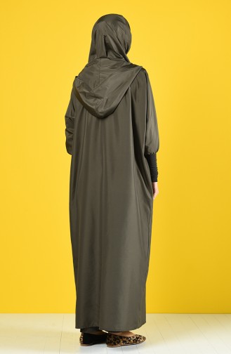 Abaya Pratique 1010-03 Khaki 1010-03