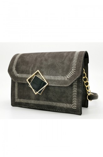 Ladies Shoulder Bag BB3538-24 Gray 3538-24