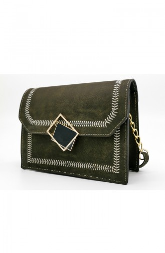 Ladies Shoulder Bag BB3538-82 Green 3538-82