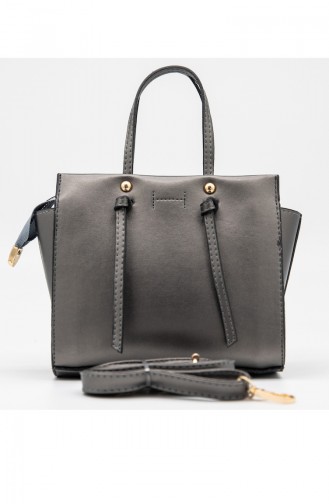 Ladies Cross Shoulder Bag HM4107-24 Grey 4107-24